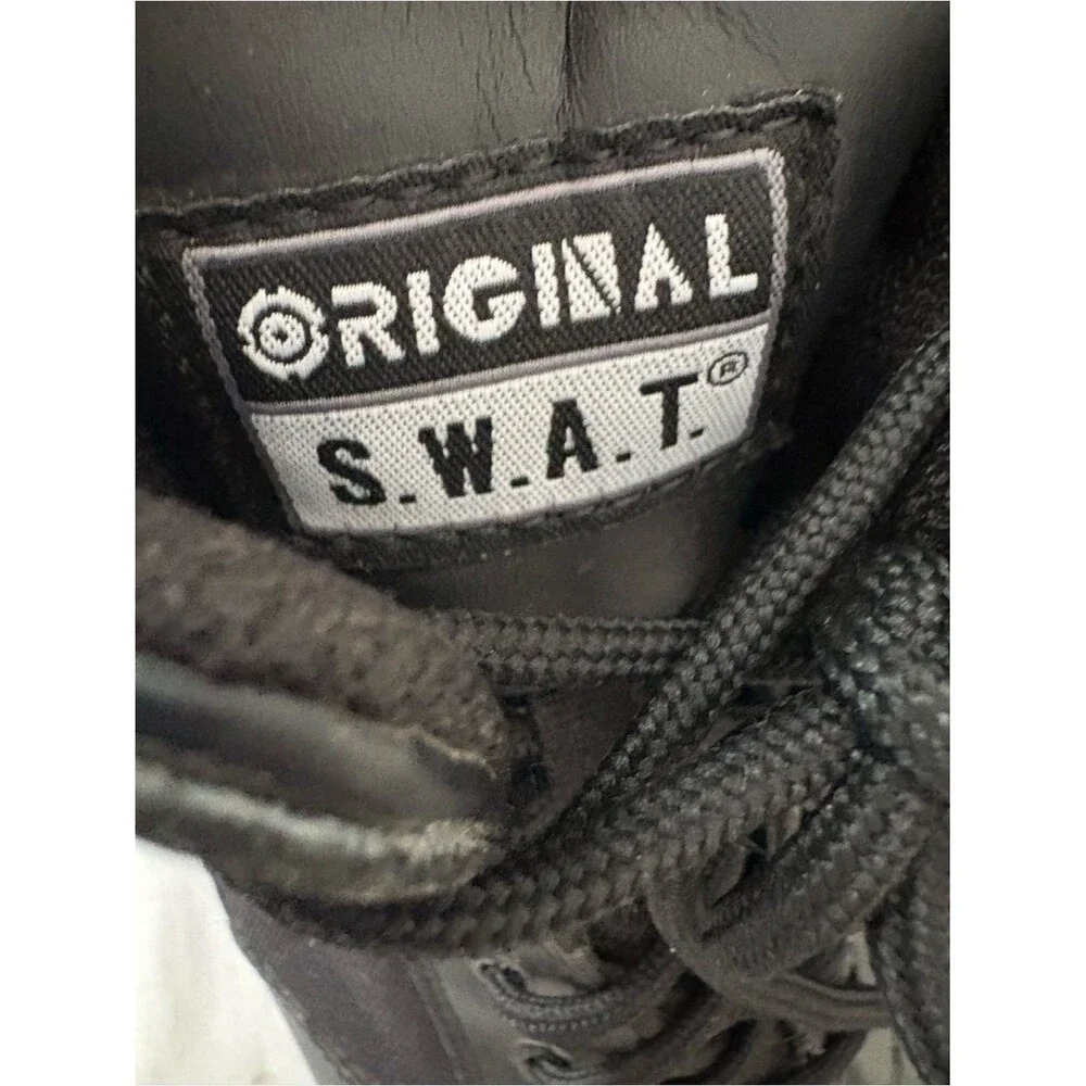 Original S.W.A.T. Classic Side Zip Tactical Boots Black 12W